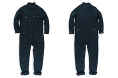 Naked & Famous Indigo Sashiko Coveralls. http://hddls.co/nf-indigo-coveralls Indigo Dye, Raw Denim, Jean Top, Top To Bottom, Trench Coat, Black Jeans, Personal Style, Tumblr, Pants