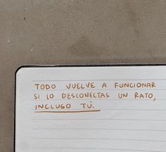 a piece of paper with writing on it that says, today we've been a funchalr si 10 desconescencias un pato