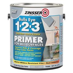 Primer For Kitchen Cabinets, Best Primer, Metal Doors, Exterior Stain, Water Based Stain, Gray Interior, Basement Remodeling