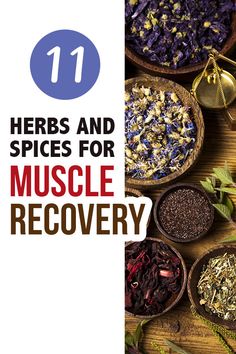 11 Herbs and Spices for Muscle Recovery - natural ways to increase post workout healing Muscle Strain, Natural Cold Remedies, Cold Remedies, After Workout, Spices And Herbs, Herbs And Spices, Muscle Relaxer