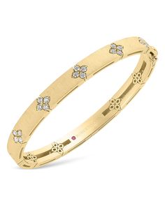 Find ROBERTO COIN 18k Yellow Love In Verona Diamond Flower Bangle, 0.45 Ct. T. W on Editorialist. Roberto Coin 18K Yellow Gold Love in Verona Diamond Flower Bangle, 0.45 ct. t.w. Roberto Coin Jewelry, Yellow Love, Beaded Bangles Bracelets, Latest Bracelets, Diamond Bangles Bracelet, Roberto Coin, Bead Bangles, Coin Jewelry, Gold Bangle Bracelet