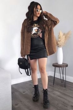 Elegante Casual, Trendy Fall Outfits, Leh, Causual Outfits, Inspired Outfits, Outfit Inspo Fall, Fall Fashion Outfits, Edgy Outfits, Winter Fashion Outfits