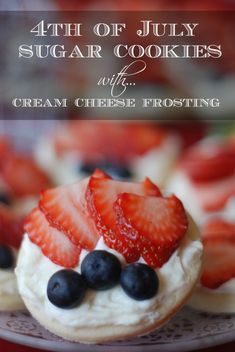 a close up of a plate of food with strawberries and blueberries on it