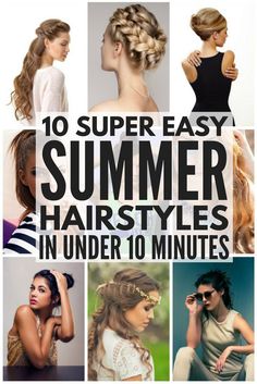 Hair Without Heat, Overnight Hairstyles, No Heat Hairstyles, Easy Hairstyles For Medium Hair, Summer Hairstyles For Medium Hair, Easy Summer Hairstyles, Effortless Hairstyles, Edgy Hair, Hair St