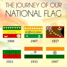 the journey of our national flag in india, 1917 - 1971 infographia com