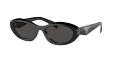 Elevate your style while maintaining a high level of performance with Prada PR 26ZS. These irregular-shaped glasses feature a polished black acetate frame that adds a touch of elegance to any look. The dark grey lenses provide excellent protection, while the solid color treatment ensures they remain in pristine condition. Embrace the fashion-forward vibes and experience superior vision with these statement-making shades. Available with prescription lenses. Prada Sunglasses Women Black, Prada Sunglasses Women, Sage Honey, Sunglasses Women Black, Fashion Leaders, Grey Frame, Glasses Shop, Prada Sunglasses, Sunglass Hut