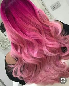 Ombre Hair Color Ideas, Pink Ombre Hair, Hair Streaks, Hair Color Pastel, Ombré Hair, Hair Color Purple, Pretty Hair Color, Hair Color Pink