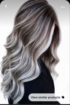 Blonde Strands, Winter Blonde Hair, Blonde Balayage Hair, Balayage Hair Color Ideas, Balayage Ideas, Rambut Brunette, Blonde Highlights On Dark Hair, Balayage Hair Color