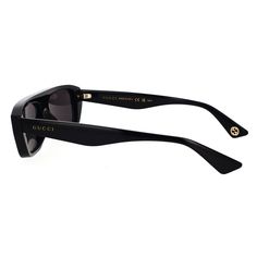 Sunglasses Gucci Eyewear Black Gray Rectangle Acetate UNISEX Dimensions: width of the lens 56 mm, length of the bridge 15 mm, length of the rods 150 mmGender: WomenMaterial: ACETATEColor: BlackMade in: ITProduct ID: GG1617S 001Unisex Fit: Sizes may vary. For accurate sizing, please contact our customer support team.*Import tax/duty will be calculated at checkout (If applicable)WARNING CALIFORNIA PROPOSITION 65This product can expose you to chemicals including Nickel (Metallic), which is known to Designer Rectangular Acetate Sunglasses, Formal Rectangular Acetate Sunglasses, Classic Rectangular Sunglasses For Evening, Classic Rectangular Acetate Sunglasses, Classic Acetate Sunglasses For Formal Occasions, Designer Rectangular Glass Sunglasses, Sunglasses Gucci, Gucci Eyewear, Gucci Sunglasses