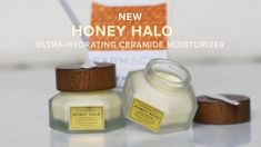 Honey Halo Ultra-Hydrating Ceramide Moisturizer - Farmacy | Sephora Dry Skincare, Fig Fruit, Clean Face, Xanthan Gum, Girly Stuff, Natural Flavors, Dry Skin, Candle Jars