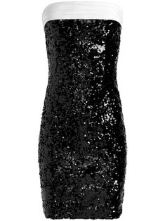 black stretch-design sequin embellishment strapless oversize bow detail straight hem thigh-length Black Sequin Fabric For Party Season, Chic Strapless Sequin Dress With Contrast Sequins, Chic Strapless Contrast Sequin Dress, Chic Embellished Mini Sequin Fabric, Elegant Mini Length Sequin Fabric, Elegant Black Sequin Fabric For Summer, Black Sequin Fabric For Cocktail, Chic Black Sequin Fabric With Contrast Sequin, Chic Sequin Fabric For Summer Cocktail