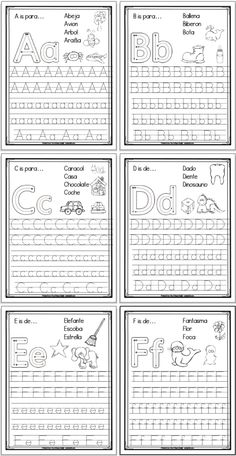 printable worksheets for preschool and prek students to practice their handwriting skills