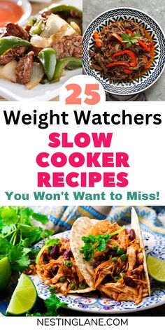 25 weight watchers slow cooker recipes you won't want to miss