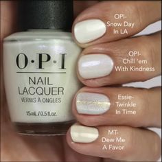 Opi Nails 2023, Opi White, Eid 2024, Best Nail Polish Brands, Natural Nails Manicure, Opi Gel Nails, Aqua Nails, Opi Colors, 2023 Nail