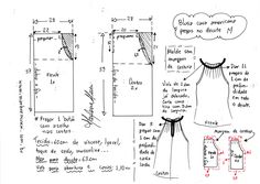 the pattern for a dress is shown in black and white, with instructions on how to sew it