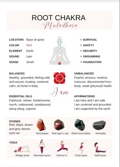 Root Chakra Healing Yoga, Sacral Chakra Meaning, Root Chakra Essential Oils, How To Heal Root Chakra, Healing Root Chakra, Root Chakra Crystals, Crystals For Root Chakra, Root Chakra Yoga Poses, Vegetable Centerpieces