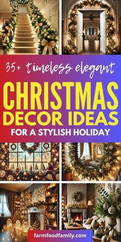 christmas decor ideas for a stylish holiday