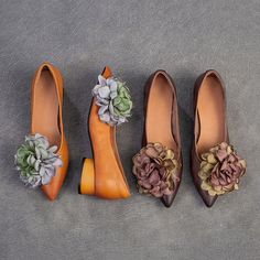 Elegant Pointed Toe Flower Accents Shoes – Retrosia Cinderella Slippers, Shoes Details, Cinderella Slipper, Pointed Shoes, Versatile Shoes, Delicate Flowers, Comfortable Flats, Delicate Flower, Bag Dress