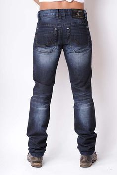 CYCLONE Dark denim (back)