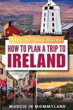 the cover of how to plan a trip to ireland