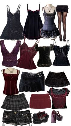 Vampire Goth, Spine Tattoo, Pfp Ideas, Gothic Outfits, Alternative Outfits, Goth Outfits, Dream Clothes