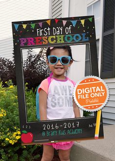 Back To School Frame, School Photoshoot, First Day Of Preschool, School Interview, Chalkboard Poster