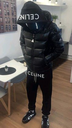 Celine Tracksuit Men, Hoddies Outfits Mens, Celine Outfit Men, Thug Style Men, Celine Tracksuit, Gucci Shoes Outfit, Hoddies Outfits, Uk Fits, Drill Man