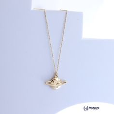 Real 14K Solid Gold Saturn Charm Planet And Star Stylish Best Friend Necklace For Women And Girls Pendant Valentine's Day Gift ,Custom Design Monsini ❤❤【Materials & Specifications:】 - 14K gold pendant and chain - Chain thickness is 0.9mm - Hamsa pendant dimensions are Width:1.9cm (0,74in) Length:1.00cm (0.39in) ❤❤【Available in 4 different chain lengths】 42 cm (16.5 in) 44 cm (17.3 in) 46 cm (18.1 in) 48 cm (18.8 in) Gold Color: Rose Gold, Yellow Gold, White Gold ❤【The Gift of Love】 - Remind Celestial Style 14k White Gold Necklace, 14k Yellow Gold Celestial Charm Necklaces, Celestial 14k Yellow Gold Charm Necklaces, Celestial 14k Yellow Gold Charm Necklace, Yellow Gold Celestial Jewelry In 14k Gold Filled, Celestial Style White Gold Tarnish-resistant Necklaces, Saturn Charm, Jewelry Knowledge, Best Friend Necklace