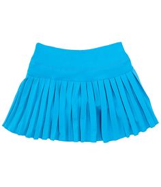 From GB Girls&#x2C; this skirt features:SolidMid-risePull-on stylingMini lengthBuilt-in shortsPleated detailingRounded hemlineAthleisure silhouettepolyester/spandexMachine wash/tumble dryImported. Christmas Lists, Dream Wishlist, Fancy Skirts, Lululemon Outfits, Pleated Tennis Skirt, Dream School, Pinterest Ideas, 2024 Christmas, Classic Wardrobe Staples