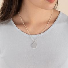 Wear this dainty Circle Charm Necklace with any OOTD, or gift to a loved one. Circle Charm Necklace, Paw Print Charm, Wine Glass Charms, Charm Bangle, Jewelry Cleaner, Alex And Ani, Shiny Silver, Polish Jewelry, Heart Charm