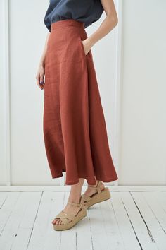 Linen Skirt Pattern, Linen Skirt Outfit, Maxi Linen Skirt, Style Long Skirt, Linen Skirts, Long Linen Skirt, White Linen Skirt, Linen Maxi Skirt