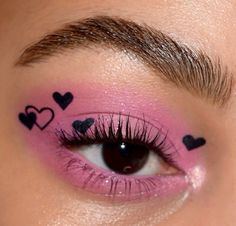 Mark Face, Face Stamps, Face Stamp, Heart Makeup, Indie Makeup, Smink Inspiration, Valentines Makeup