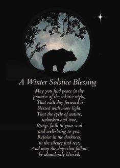 Winter Solstice Blessing Solstice Blessings, Winter Solstice Traditions, Solstice Party, Winter Solstice Celebration, Yule Celebration, Solstice Celebration, Happy Holiday Cards, Wiccan Spells, Spells Witchcraft