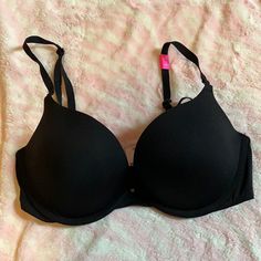 Pink Victoria’s Secret Bra .. Push Up .. Padded .. Size 32d .Nwt 32d Bra, Victoria Secret Bras, Women's Intimates, Victoria’s Secret, Push Up, Victoria Secret Pink, Pink Ladies, Victoria's Secret, Bra