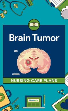 ✨NEW CARE PLAN ✨  Nursing care planning goals for a child with brain tumor centers on relieving pain, reducing anxiety, and promoting an understanding of the signs and symptoms of increased ICP and expected changes in body appearance related to the planned cranial surgery. Here are three (3) nursing care plans (NCP) and nursing diagnosis for brain tumor  3 Brain Tumor Nursing Care Plans • Nurseslabs Cna School, Planning Goals, Nurse Teaching, Child Nursing, Nursing Student Tips