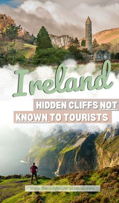 the cover of ireland hidden cliffs not known to tourists, with text overlaying it