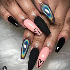 Nail Tip Designs, Nails Chrome, Chrome Nail, Nail Candy, Nail Tip, Pretty Nail Designs, Glam Nails