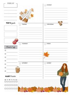 September Weekly Planner, September Planner Layout, October Planner Template, September Planner Free Printable, November Planner, November Planner Layout, Homemade Planner, Happy Planner Free Printable, Printable Paper Patterns