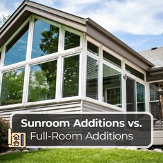 sunroom additions vs full - room addition options for the homeownershiper