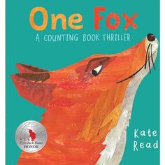 the book cover for one fox by kate read