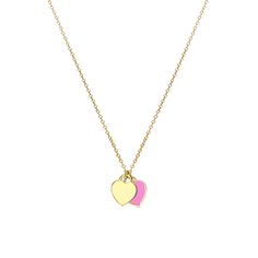 PRICES MAY VARY. 【CLASSIC WITH HEART NECKLACE】: This pendant features a pair of iconic heart-shaped tags, one of which is decorated with enamel,This charming duo is suspended from a link chain. Style with other delicate necklaces for a perfectly layered look. 【GIFTS FOR HER】: gift for yourself, your lovers, your friends, your family (mother, mom, sisters) or other people dear to you on birthday, Christmas, dating, graduation, wedding, mother's day, engagement, valentine's day and any special dat Preppy Accessories Necklaces, Cheap Trendy 16 Inch Jewelry, Cute Christmas Gifts For Best Friends From Amazon, Preppy Christmas Gifts 2022, Necklaces To Get Your Girlfriend, Cute Gift For Mom, Best Friends Christmas Gifts, Things To Get Your Mom For Her Birthday, Christmas For Best Friend