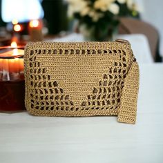 I made this beautiful clutch from raffia  This bag is light weight yet durable, breathable and environmental at the same time.  ELEGANT HIGH QUALITY CLUTCH Measurements:31x22 cm Color:Camel Lining:Yes Shipment  Process Time:3 business days Delivery Time:varies by country please see my shipping policy Any woman must have this bag for every fashionista.Whether you keeping it to yourself or gifting someone you care, it will be unforgettable. Perfect for all occasions, such as beach, party, camping, Beige Bohemian Clutch Pouch, Bohemian Beige Clutch Pouch, Handwoven Rectangular Clutch For Gift, Natural Rectangular Pouch For Vacation, Rectangular Natural Color Pouch For Vacation, Woven Pouch Clutch As Gift, Crochet Pouch Clutch For Beach, Handwoven Pouch Clutch As Gift, Handwoven Pouch Clutch For Gift