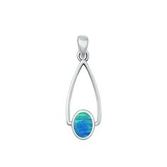 Sterling Silver Blue Simulated Opal Pendant High Polished Charm 925 New Jewelry Female Unisex All our silver jewelry is crafted from .925 silver also commonly referred to as sterling silver. Sterling silver is the standard for beautiful high-quality silver jewelry and cannot be replicated by lower priced silver plated jewelry. It is 92.5% pure silver, mixed with alloys to add strength and durability to stand the test of time. Keep your fine jewelry shiny and elegant by storing it properly. Jewelry needs to be stored in a dry area, preferably away from air in a jewelry box or plastic bag. Avoid exposure to harsh chemicals. Use a polishing cloth to remove tarnish build-up over time. Size: One Size.  Age Group: adult. Tarnish Remover, Silver Plated Jewelry, New Jewelry, Opal Pendants, Silver Blue, Pure Silver, Plastic Bag, Womens Watches, Womens Necklaces