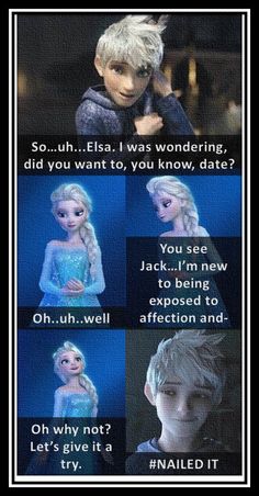 an image of frozen princesses and their expressions