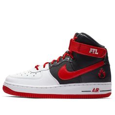 High Top Air Force, Nike Air Force 1 High, Air Force 1 High, Black Edition, Black Sneakers, Kids Nike, Nike Air Force 1, Sneakers Shoes, Skate Shoes