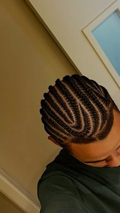 Corn Row Braids Styles, Short Hair Twist Styles, Hair Braid Patterns, Natural Hair Men