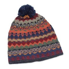 . Alpaca Hat, Peruvian Art, Cozy Hat, Hand Knit Hat, Artist Gifts, Winter 2022, Purse Accessories, Premium Gift, Cool Hats