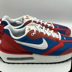 Size 9 Nike Air Max Dawn Team Royal Red Dj3624-400 New Royal Red, Nike Cortez Sneaker, Mens Shoes Sneakers, Men's Nike, Air Max, Nike Air Max, Nike Men, Nike Shoes, Nike Air