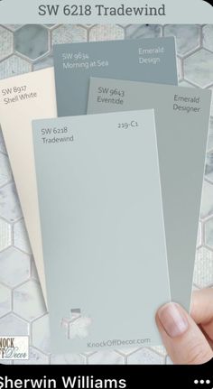 sherylin williams sw 618 tradewind paint swatches for walls and floors