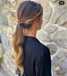 Moh Hair, Peinados Hair Styles, Wedding Hair Inspiration, Work Hairstyles, Bridal Hairstyles, Hair Stylist Life, Styl Boho, Easy Hairstyles For Long Hair